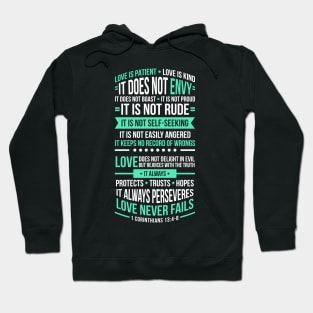 Love is Patient, Love is Kind Hoodie